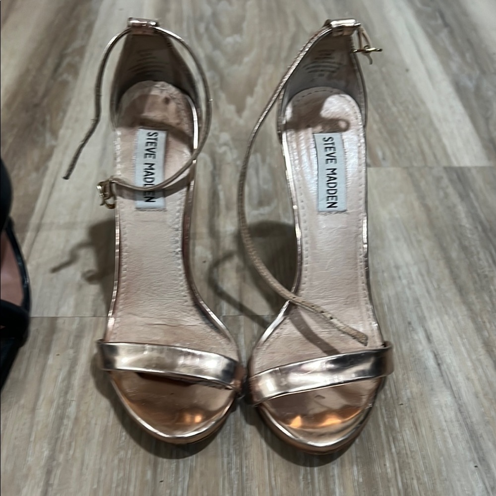 Steve Madden Women's Rose Gold Heels